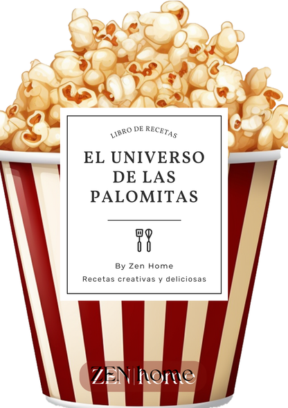 El Universo de las Palomitas: La Guía Definitiva de Recetas Dulces, Saladas y Gourmet