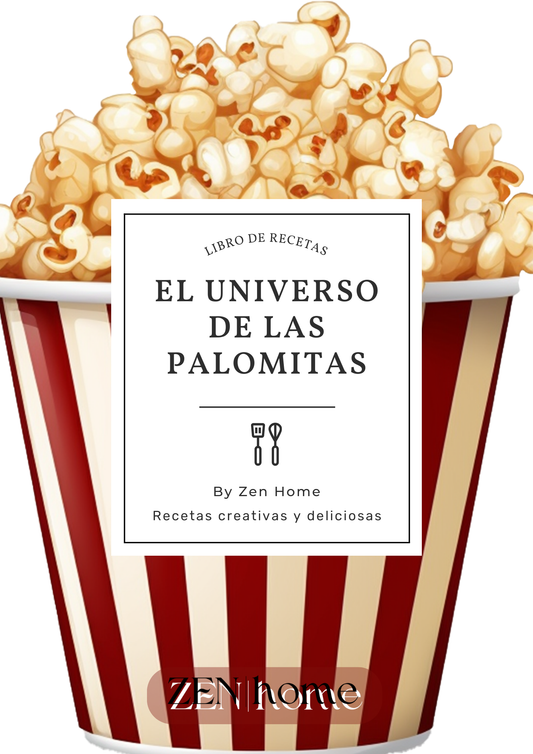 El Universo de las Palomitas: La Guía Definitiva de Recetas Dulces, Saladas y Gourmet